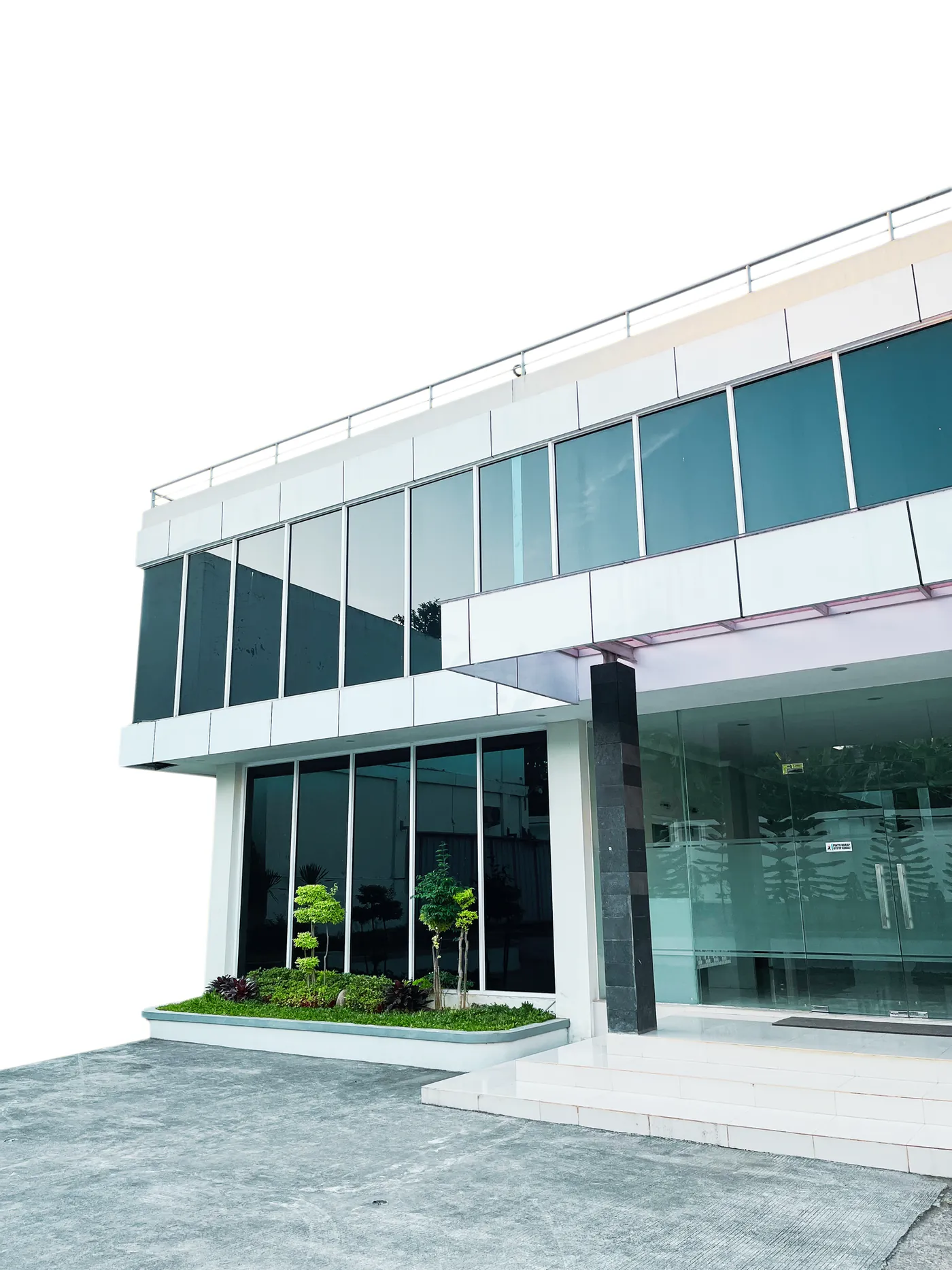 Tampak depan gedung kantor PBSN